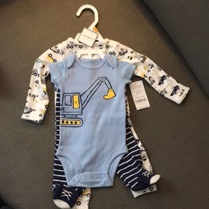 Baby basics three piece set